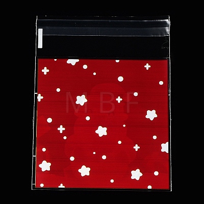 Christmas Theme Plastic Bakeware Bag ABAG-F006-02A-1