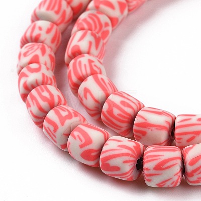 Handmade Polyester Clay Beads Strand CLAY-P001-01B-1