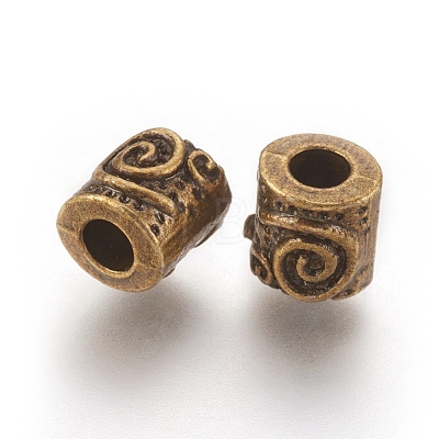 Tibetan Style Alloy Beads MLFH10235Y-NF-1