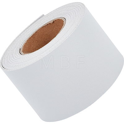 2M PVC Double Face Imitation Leather Ribbons SRIB-WH0011-127D-05-1