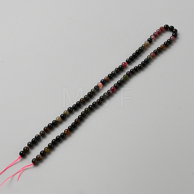 Natural Tourmaline Beads Strands G-F755-01-1