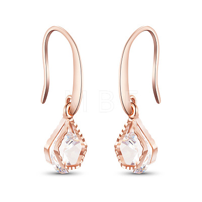 SHEGRACE Luxury Brass Dangle Earrings JE100B-1