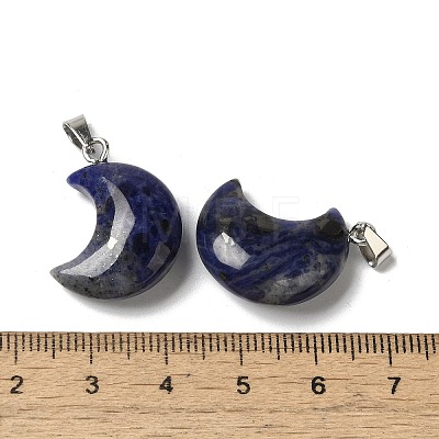 Natural Sodalite Pendants G-H035-01P-03-1