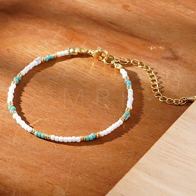 Handmade Glass Seed Beaded Bracelets for Women WC3460-1