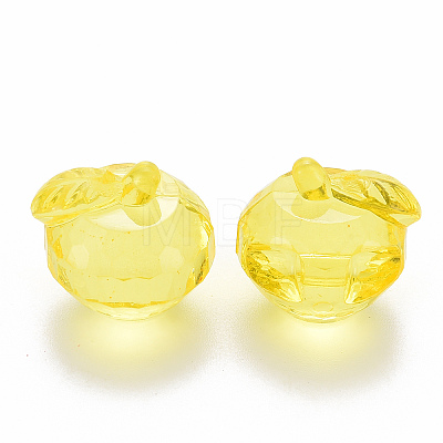 Transparent Acrylic Pendants LS-TACR-T024-05B-916-1