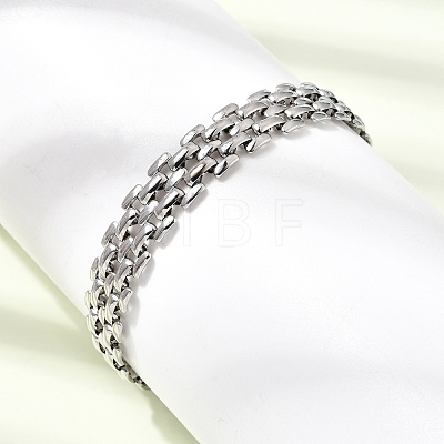 9.5MM 304 Stainless Steel Panther Chains Bracelets for Man and Women SA-CBAB767-14P-1