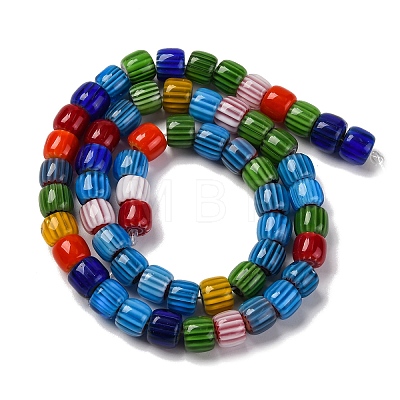 Handmade Lampwork Beads Strands LAMP-K041-01B-03-1