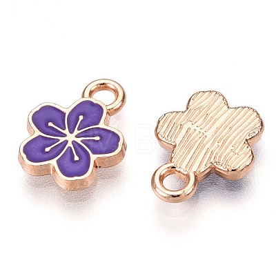 Alloy Enamel Charms ENAM-T022-07E-1