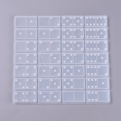 DIY Dominoes Silicone Molds X-DIY-K017-04-1
