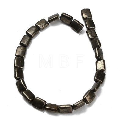 Natural Gold Pyrite/Golden Pyrite Beads Strands G-F833-H01-01-1