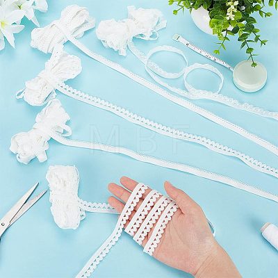   30M 6 Styles Polyester Non Slip Knitted Elastic Cord Sets OCOR-PH0002-19-1