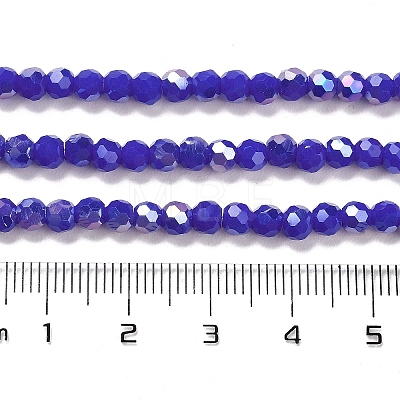 Opaque Glass Beads Stands EGLA-A035-P4mm-B07-1