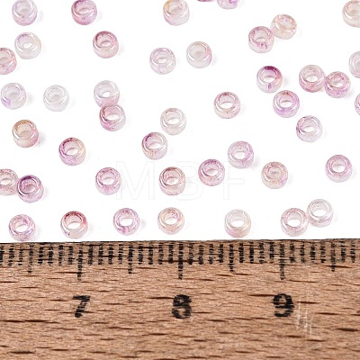 Baking Paint Glass Seed Beads SEED-Q041-03A-07-1