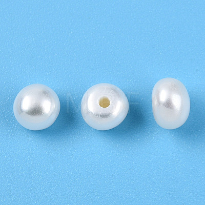 Grade 3A Natural Cultured Freshwater Pearl Beads PEAR-N018-3A-4550A-1