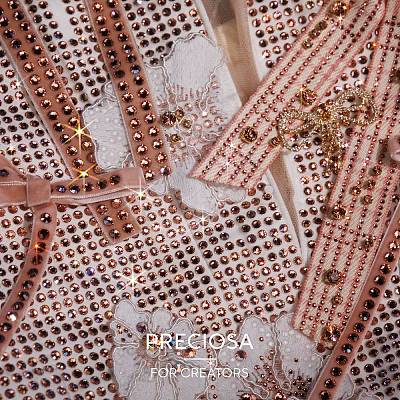 Preciosa® MAXIMA Crystal Round Stones LS-Y-PRC-RBSS39-50730-1