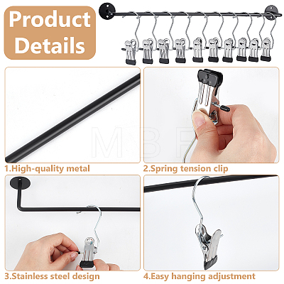 40Pcs Iron Wall-mounted Towel Holders FIND-WA0001-25-1
