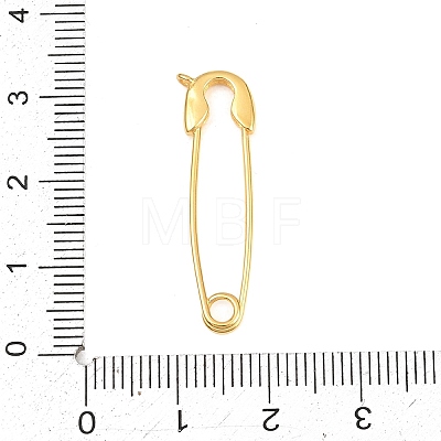 925 Sterling Silver Safety Pin Brooch Findings STER-D311-01G-1
