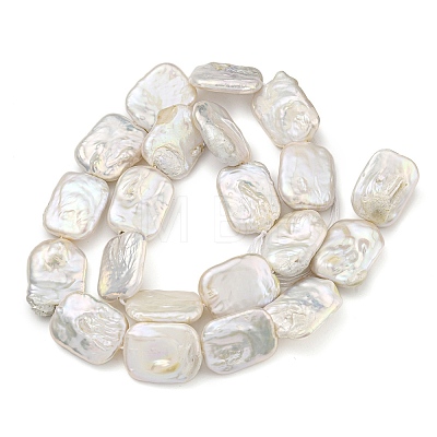 Natural Keshi Pearl Beads Strands PEAR-B003-01-1