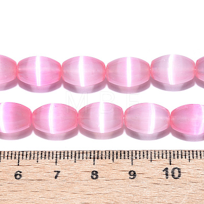 Dyed Natural Selenite Beads Strands G-T138-233H-1