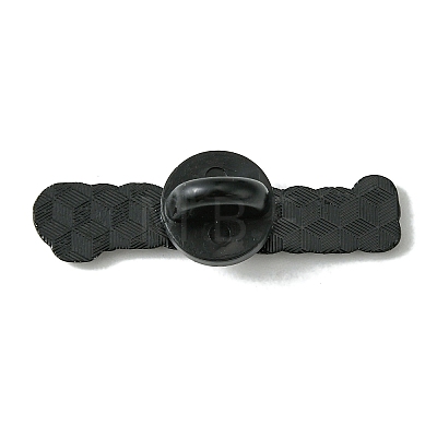 Black Alloy Brooches JEWB-O013-15E-EB-1