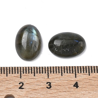 Natural Labradorite Cabochons G-F815-01B-1