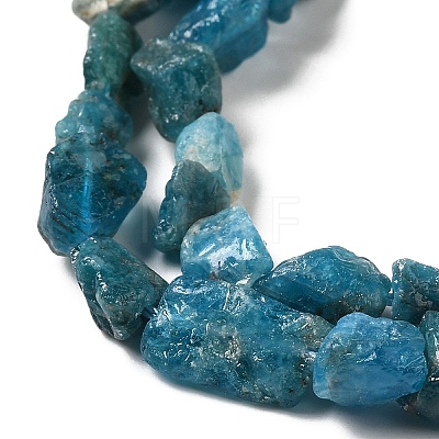 Raw Rough Natural Apatite Beads Strands G-I293-G03-02-1