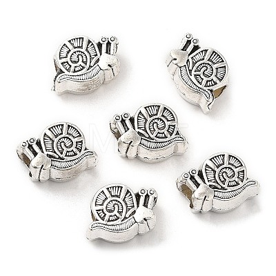 Tibetan Style Alloy European Beads X-PALLOY-I220-03AS-1