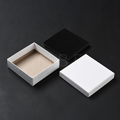 Texture Paper Jewelry Gift Boxes OBOX-G016-C03-A-1