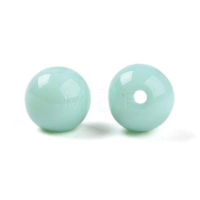 Opaque Solid Color Glass Beads X1-GLAA-N007-8mm-A12-1