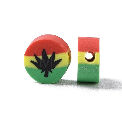 Handmade Polymer Clay Beads CLAY-G109-01B-1