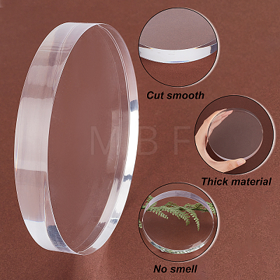 Transparent Acrylic Display Decorations DJEW-WH0015-69-1