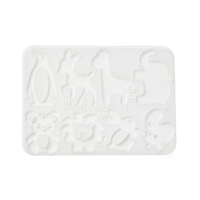 Penguin/Lion/Rabbit DIY Pendant Silhouette Silicone Molds X1-SIL-F010-03-1