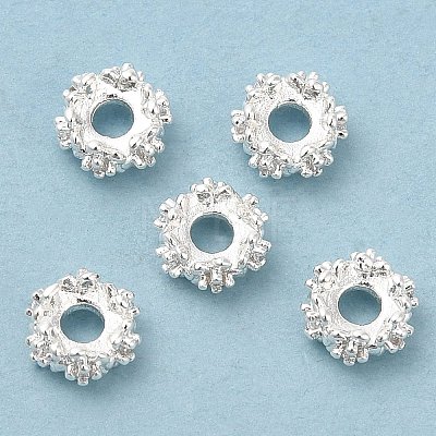 Rack Plating Brass Micro Pave Cubic Zirconia Beads KK-A186-01C-S-1