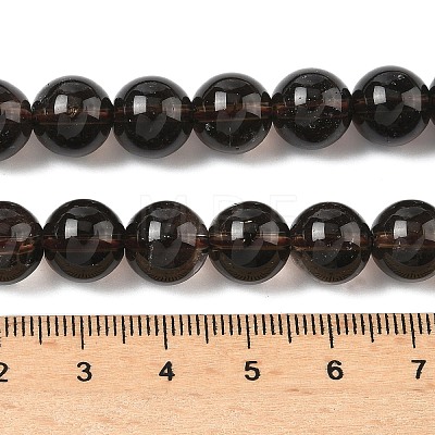 Natural Smoky Quartz Beads Strands G-C265-A01-10mm-01-1