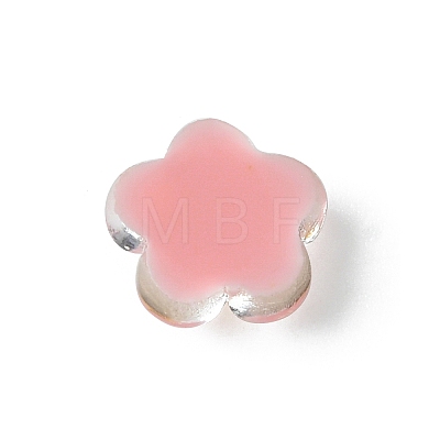 Translucent Resin Cabochons RESI-E039-01D-1