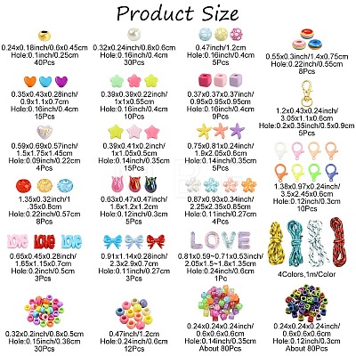 DIY Keychain Making Kits DIY-YW0018-14-1