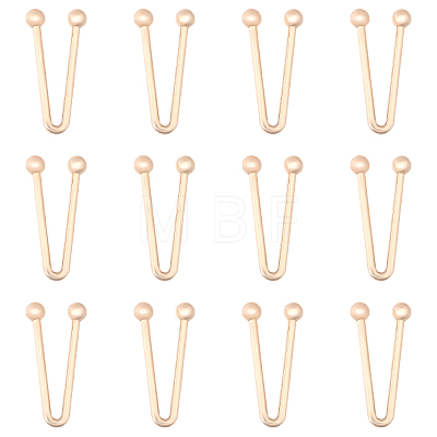 CHGCRAFT 12Pcs Alloy Bikini Clips FIND-CA0009-06-1