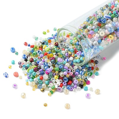 Glass Seed Beads GLAA-XCP0005-01-1