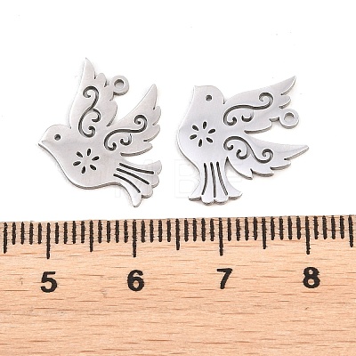 Religion 304 Stainless Steel Charms STAS-E521-07P-09-1