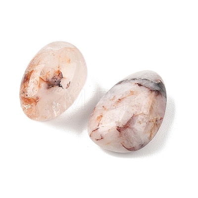 Natural Ferruginous Quartz Beads G-G348-01B-28-1