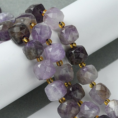Natural Amethyst Beads Strands G-Q010-A07-01-1