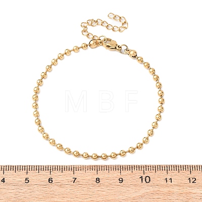 304 Stainless Steel Ball Chain Bracelets LS-BJEW-C134-01C-G-1