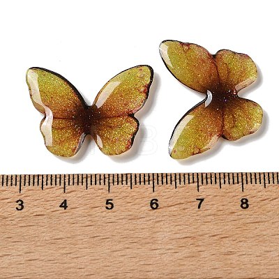 Trsnaprent Epoxy Resin Pendants RE-CBA2911-01C-1