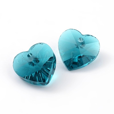 Romantic Valentines Ideas Glass Charms X-G030V10mm-14-1