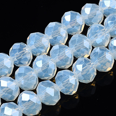 Electroplate Glass Beads Strands EGLA-A034-J4mm-A04-1