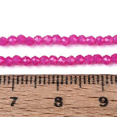 Imitation Jade Glass Beads Strands GLAA-T028-2mm-11I-1