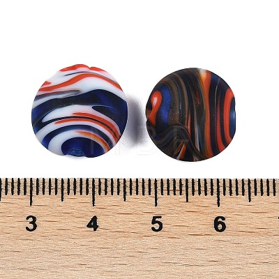 Opaque Handmade Lampwork Beads BLOW-D006-04A-1