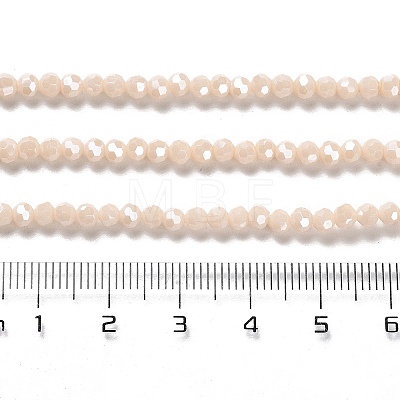 Electroplate Opaque Glass Beads Strands LS-EGLA-A035-P3mm-A05-1