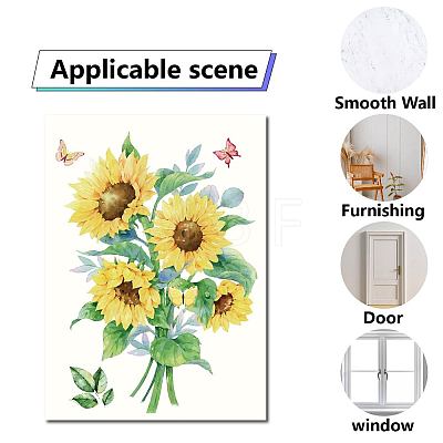 8 Sheets 8 Styles PVC Waterproof Wall Stickers DIY-WH0345-032-1
