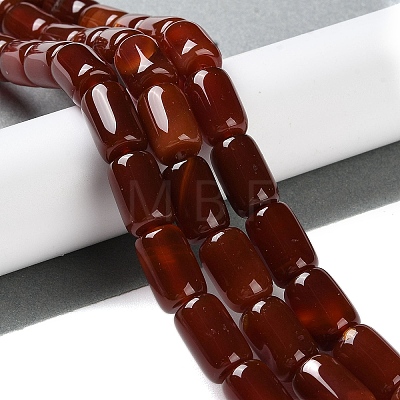 Natural Red Agate Beads Strands G-NH0019-A03-03-1